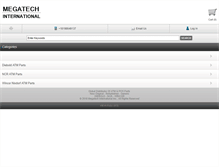 Tablet Screenshot of megatechintl.com